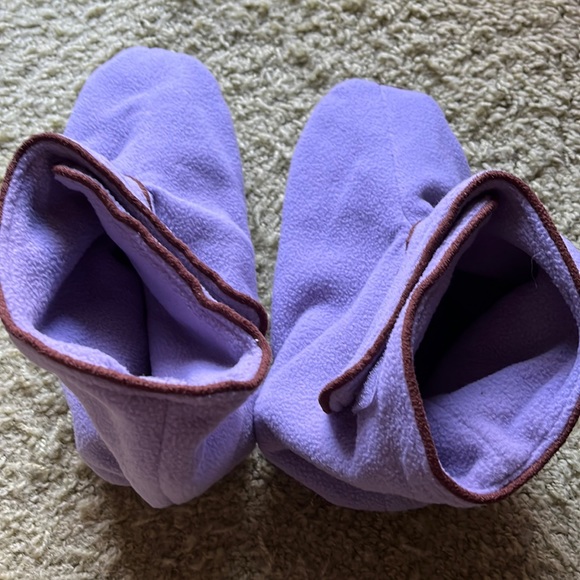 Shoes - Velcro heating slippers